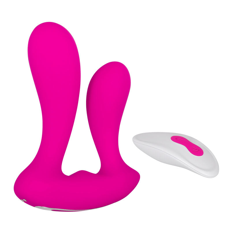 Adam & Eve Rechargeable Dual Entry DP Vibe - Pink