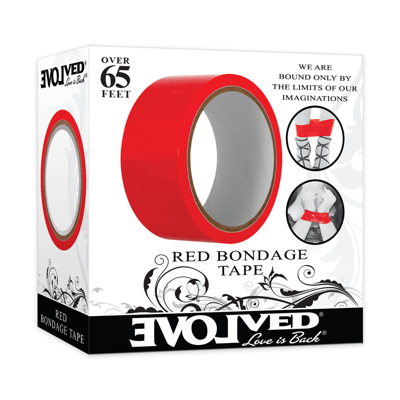 Evolved  Bondage Tape - 20m Red