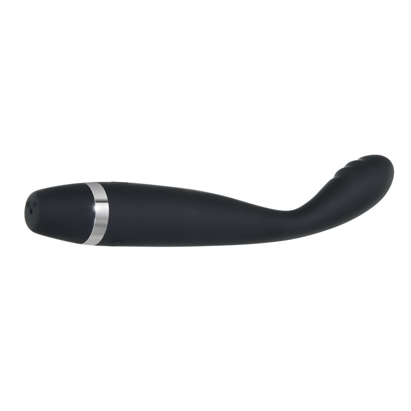 Evolved 'Skinny G' Flexible Head Waterproof G-Spot Stimulator - Black