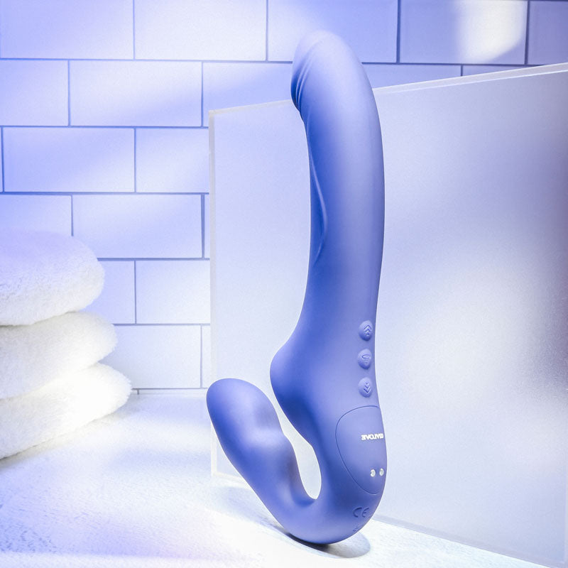 Evolved 2 BECOME 1 Multi function vibrator - Purple