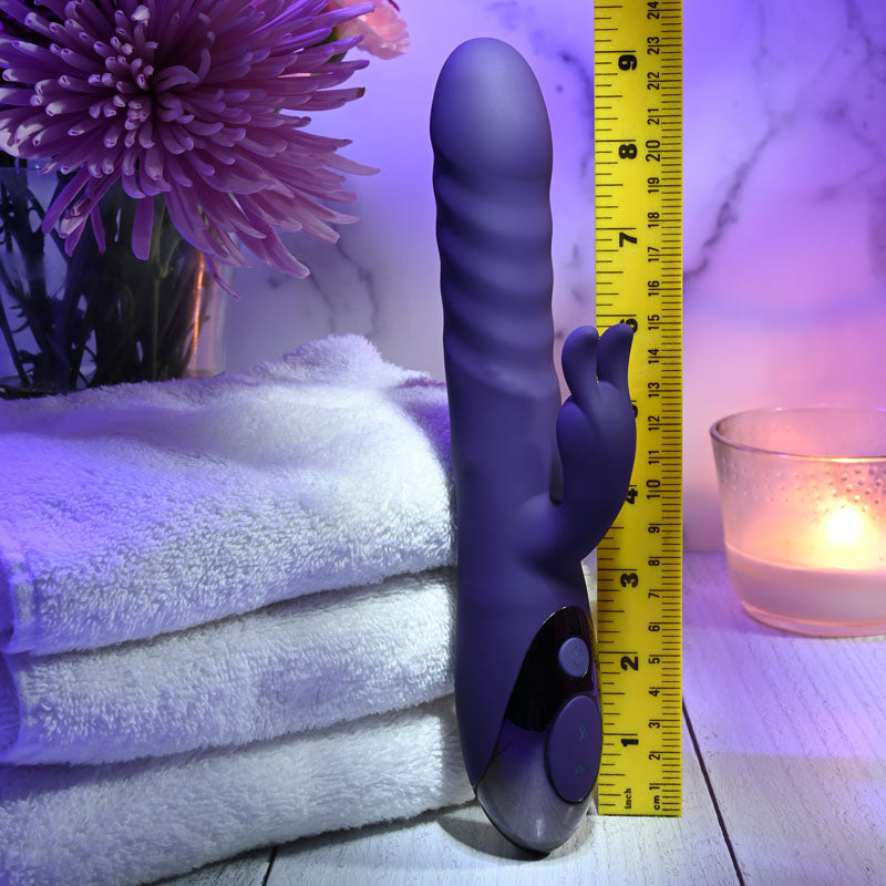 Evolved RASCALLY RABBIT - 22.9 cm USB Rechargeable Rabbit Vibrator