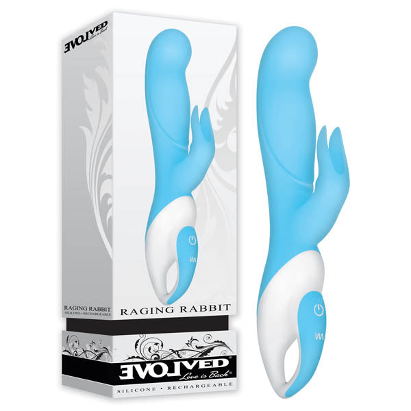 Evolved Raging Rabbit -  20.3 cm (8'') USB Rechargeable Rabbit Vibrator