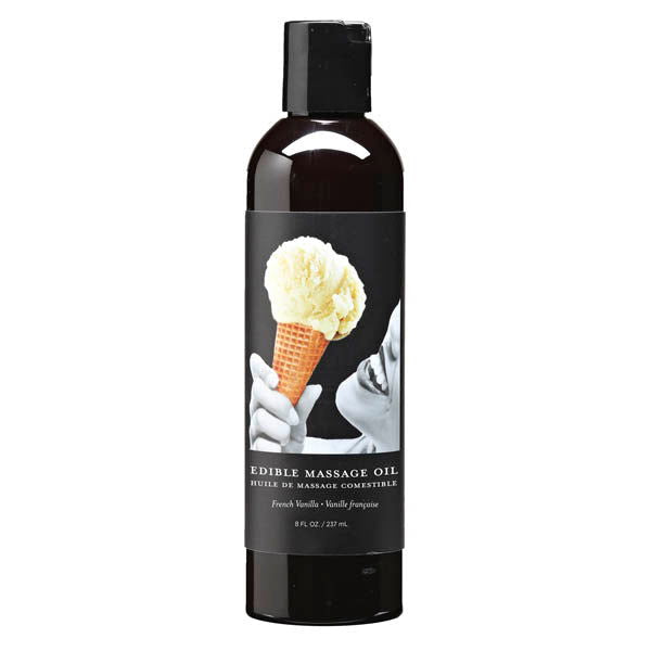 Edible Massage Oil - French Vanilla 237ml - Shhh...