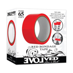 Evolved  Bondage Tape - 20m Red - Shhh...