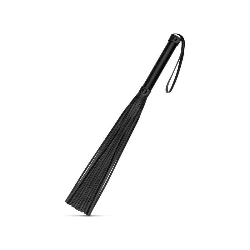 Faux Leather Flogger Black - Shhh...