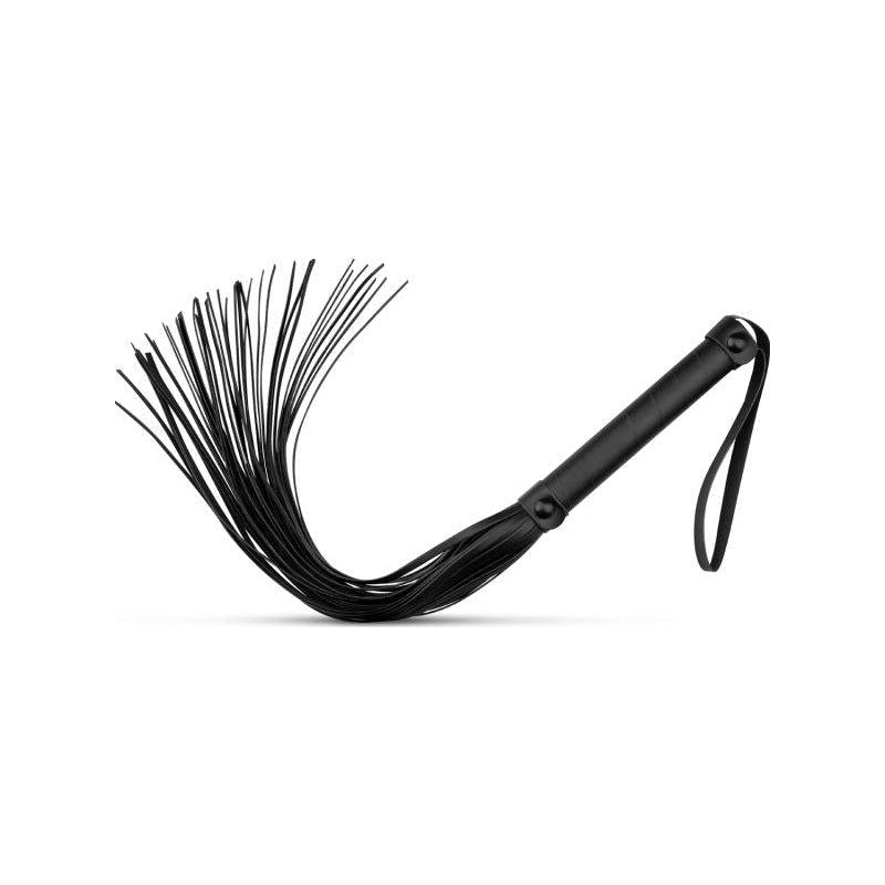 Faux Leather Flogger Black - Shhh...