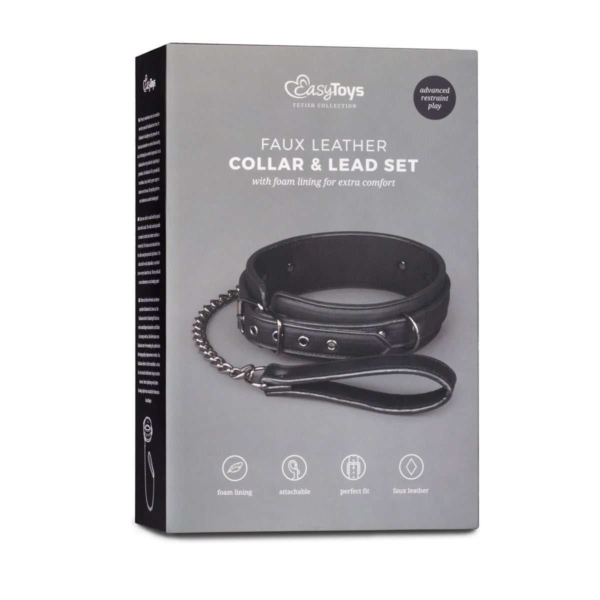 Fetish sub collar With Leash - Shhh...