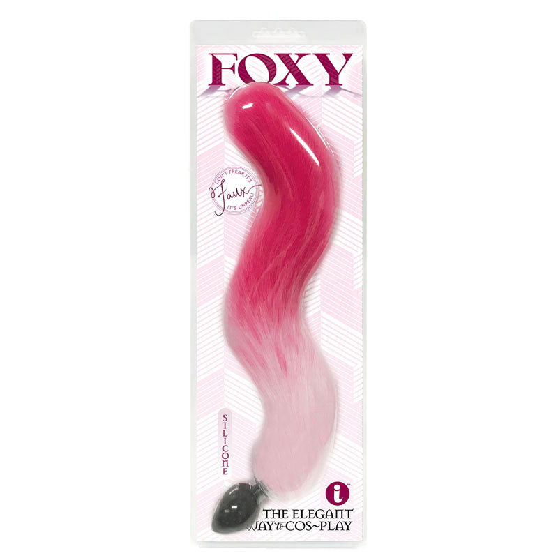 Foxy Fox Tail Silicone Butt Plug - Shhh...