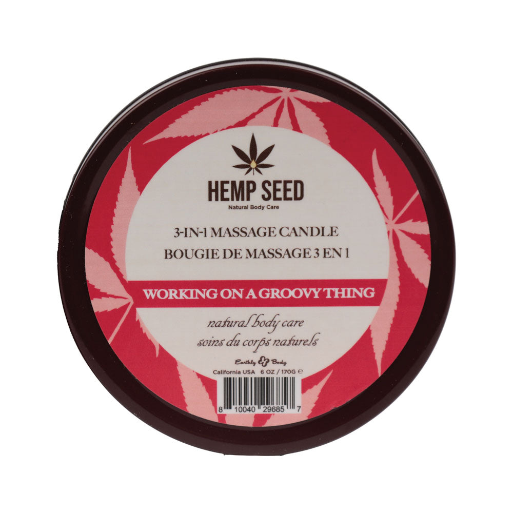 Hemp Seed 3-In-1 Massage Candle - Groovy Thing