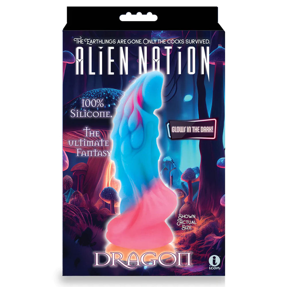 Alien Nation Glow Dragon - 23cm Alien Dildo