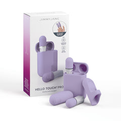 JimmyJane Hello Touch Pro Finger Vibe Set - Purple