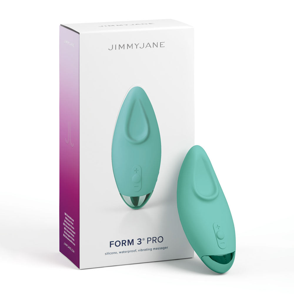 JimmyJane Form 3 PRO Lay On Vibrator - Teal