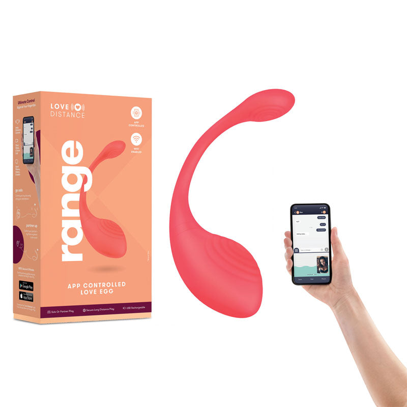 Love Distance RANGE G-Spot Panty Vibe with App Control