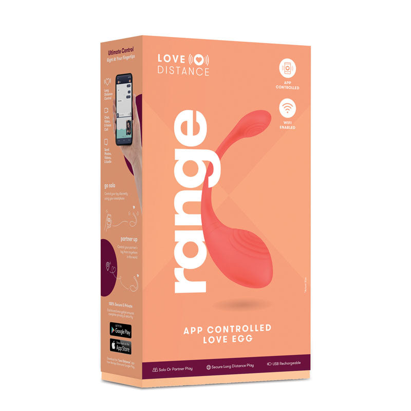 Love Distance RANGE G-Spot Panty Vibe with App Control