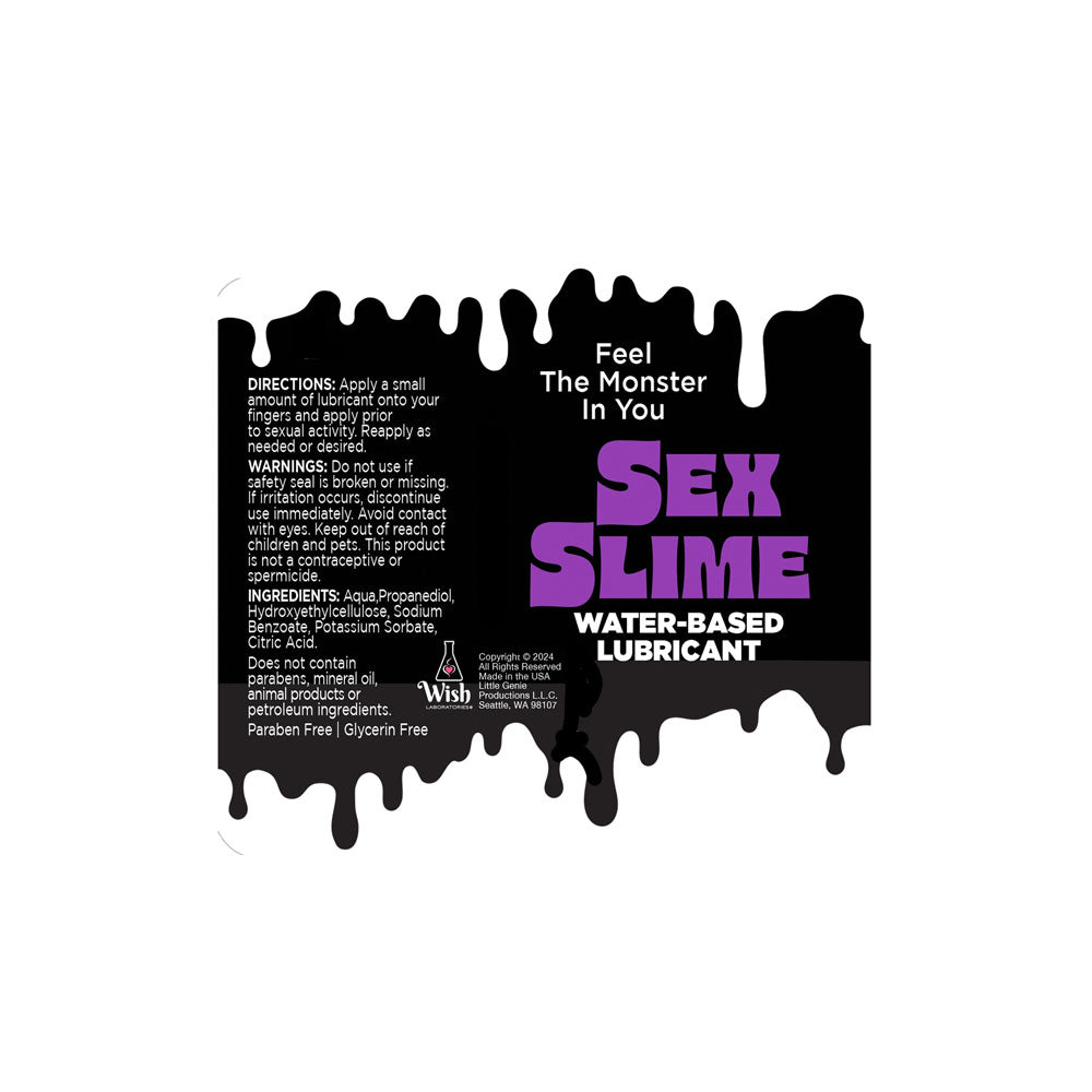 Sex Slime Water Based Lubricant - 120 ml Purple