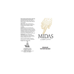 Midas Opaque Water Based Lubricant - 59 ml