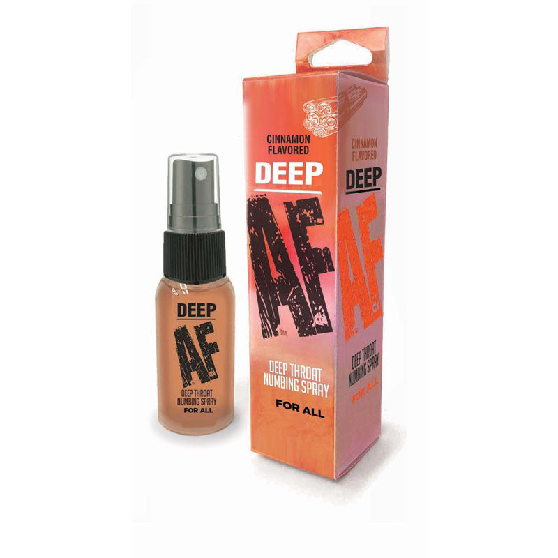 Deep AF Throat Numbing Spray - 30ml Cinnamon