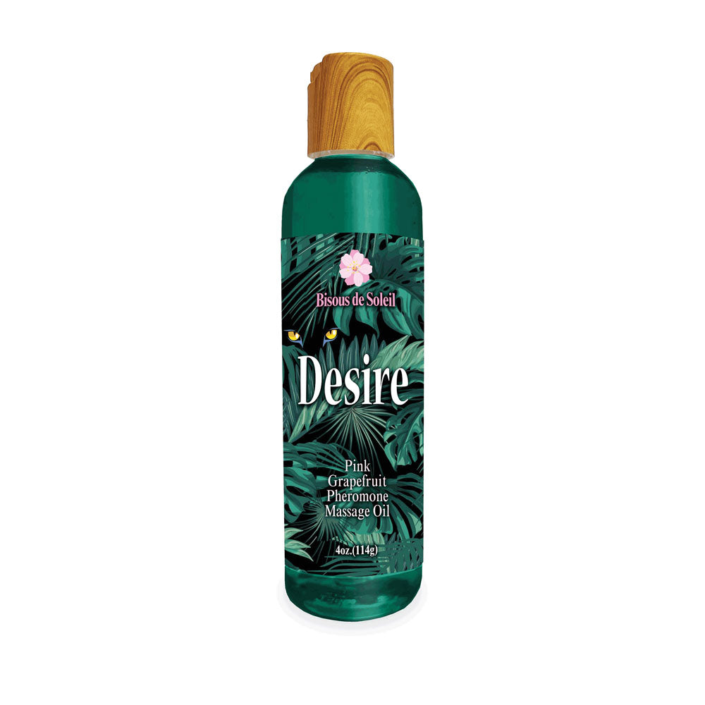 Desire Pheromone Massage Oil - 118ml Pink Grapefruit