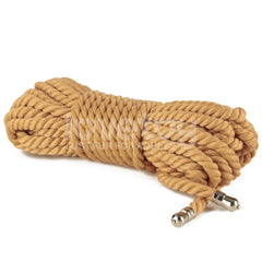 Rebellion Reign Natural Knot Bondage Rope - 10 metres Tan