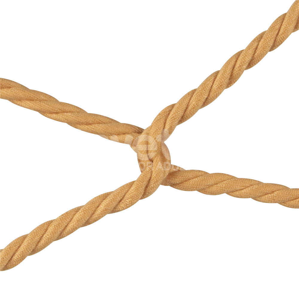 Rebellion Reign Natural Knot Bondage Rope - 10 metres Tan