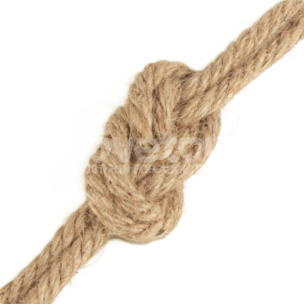 Rebellion Reign Rustic Hemp Bondage Rope - 10 metre