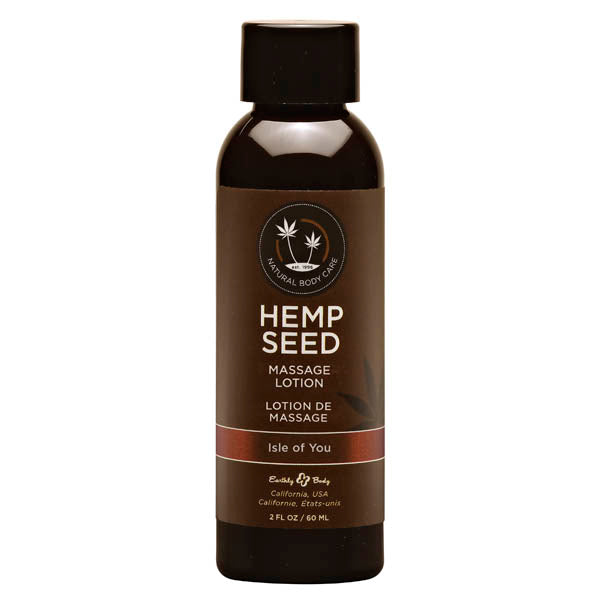 Hemp Seed Massage Lotion - Isle Of You 60ml