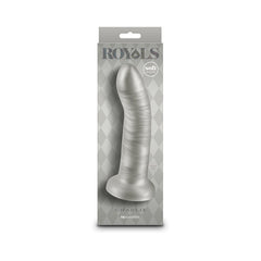 Royals Charlie 19.4cm Silicone Dong - Metallic