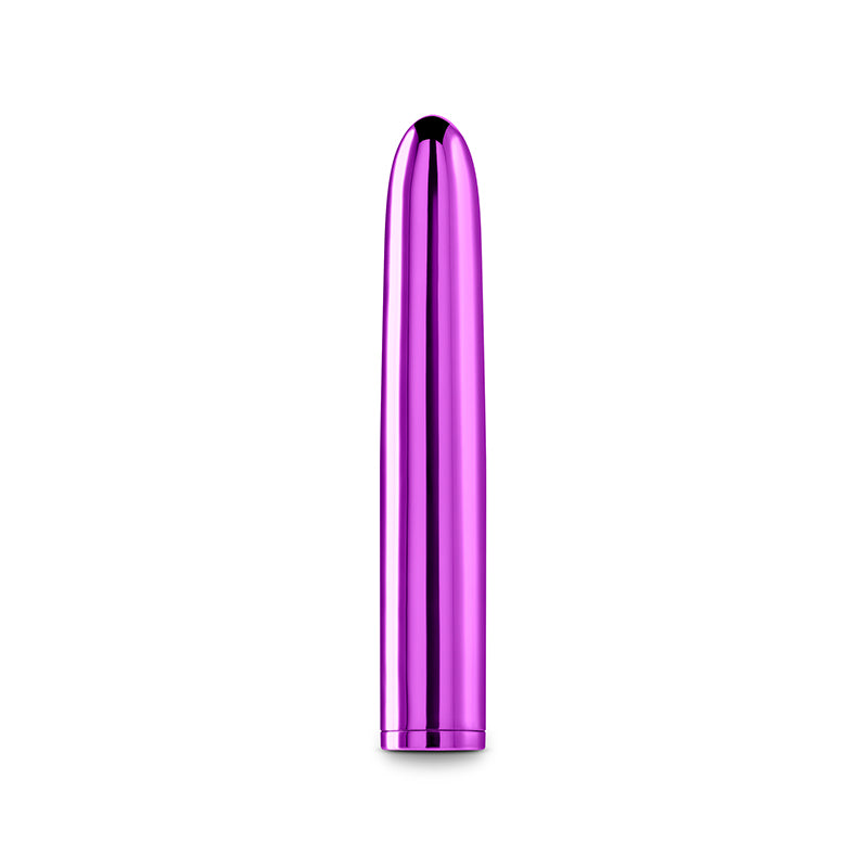 Chroma 17 cm USB Rechargeable Smooth Basic Vibrator - Metallic Purple