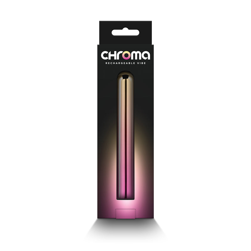 Chroma Sunrise 13.8 cm USB Rechargeable Slimline Vibrator - LARGE