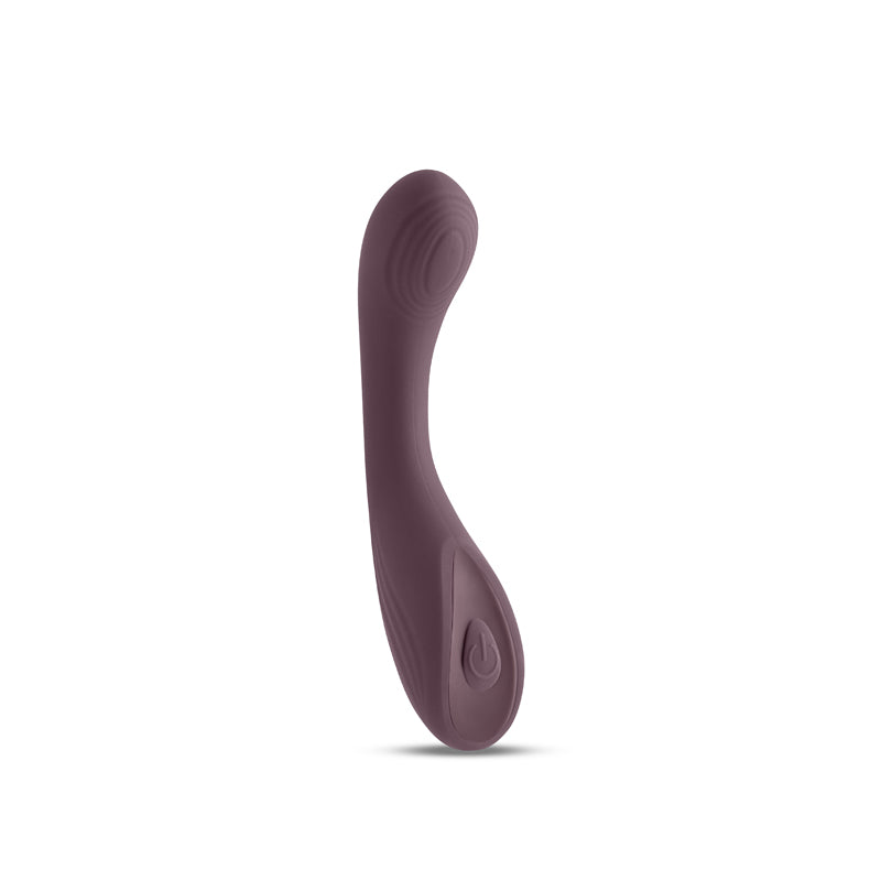 Desire Pure Silicone G-Spot Vibe - Purple