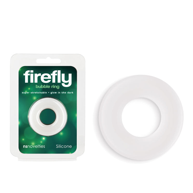 Firefly Bubble Ring Glow in Dark Cock Ring - Small