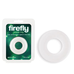 Firefly Bubble Ring Glow in Dark Cock Ring - Medium