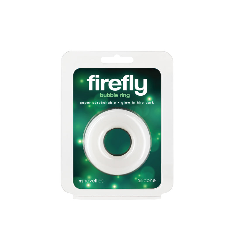 Firefly Bubble Ring Glow in Dark Cock Ring - Large