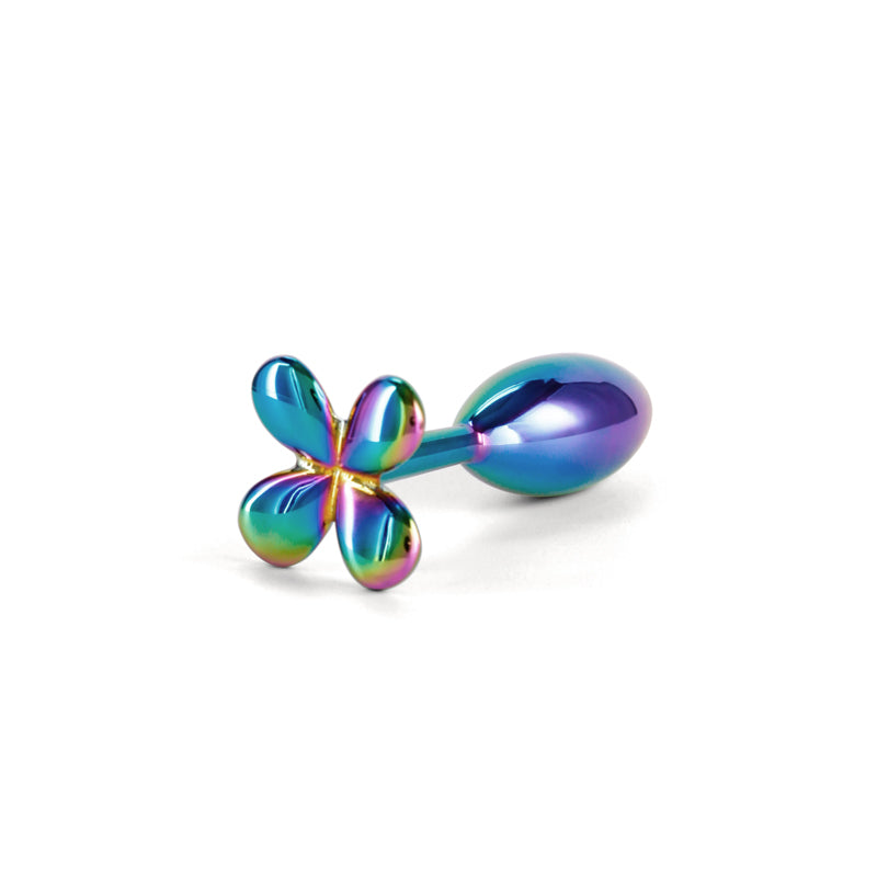 Rear Assets Clover Butt Plug Multi-Colour - Small