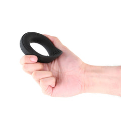 Renegade Slider USBR Vibrating Cock Ring - Black