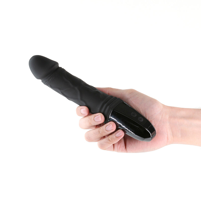 Renegade Electrica 22.9 cm USB Rechargeable Vibrator - Black