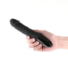 Renegade Electrica 22.9 cm USB Rechargeable Vibrator - Black