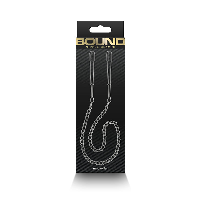 Bound Nipple Clamps - DC3 - Gunmetal