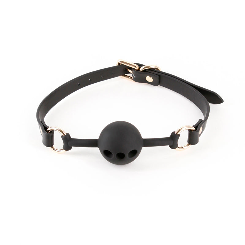 Fetish & Fashion Fran - Breathable Ball Gag Restraint Black