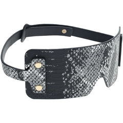 OUCH! Florence Collection Leather Blindfold - Black