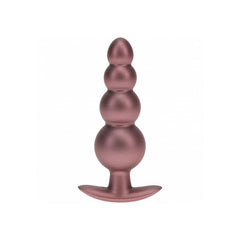 OUCH! 11.7 cm Beaded Rose Gold Butt Plug