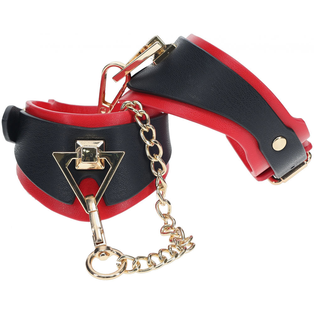 OUCH! Milan Collection Handcuffs - Black