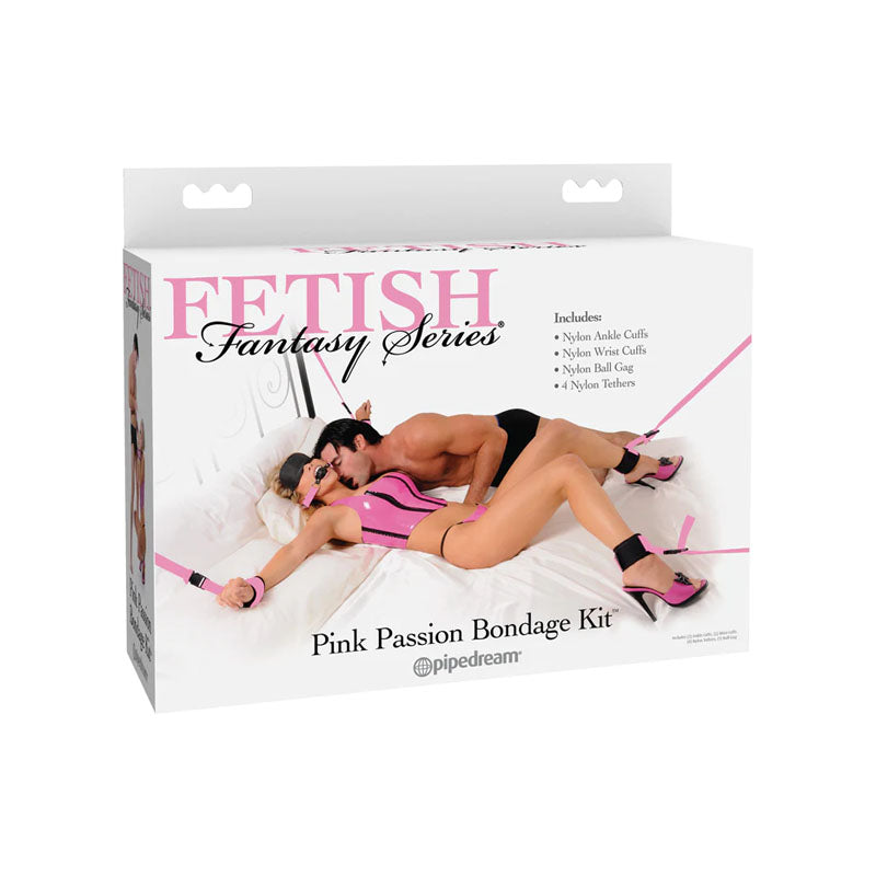 Fetish Fantasy Series  Passion Bondage Kit - 10 Piece Set