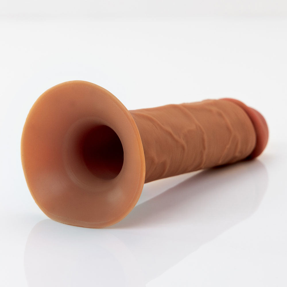 FX Elite 15.2 cm Silicone Hollow Strap-On - Tan