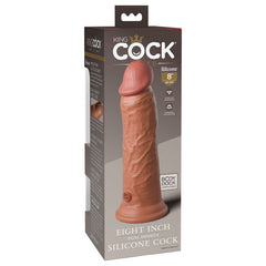 King Cock Elite 8'' Dual Density Cock - Tan