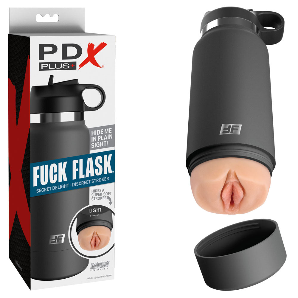 PDX Plus FUCK FLASK Secret Delight Male Stroker - Flesh