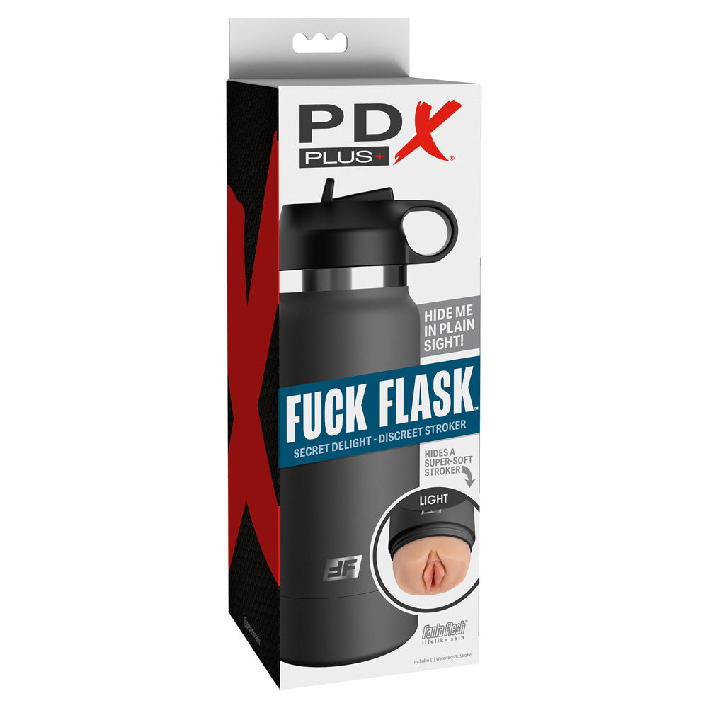 PDX Plus FUCK FLASK Secret Delight Male Stroker - Flesh