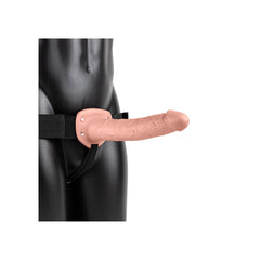 REALROCK 24.5 cm Hollow Strap-On - Flesh