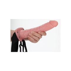 REALROCK 24.5 cm Hollow Strap-On - Flesh