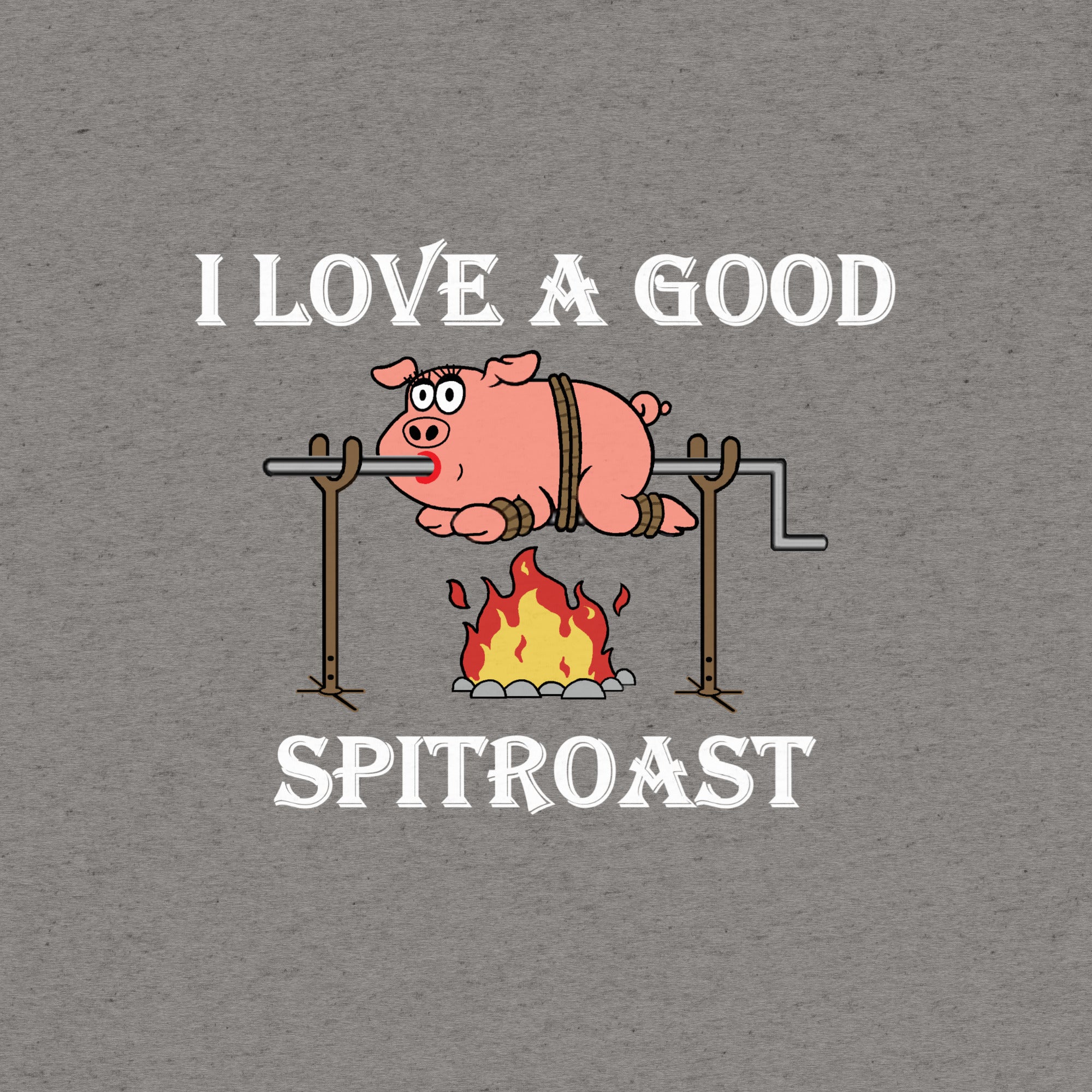 UNISEX SPITROAST T-shirt 4 Colour options in 8 sizes